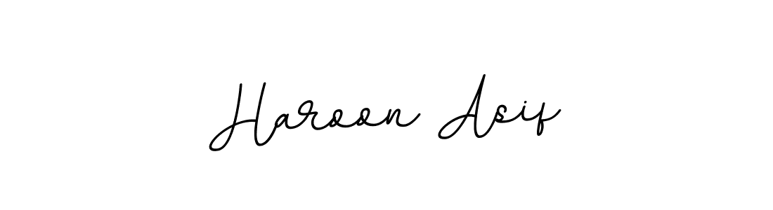 This is the best signature style for the Haroon Asif name. Also you like these signature font (BallpointsItalic-DORy9). Mix name signature. Haroon Asif signature style 11 images and pictures png