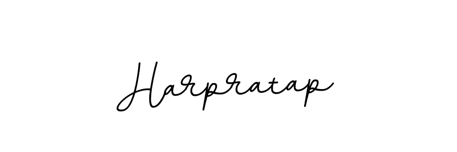 How to make Harpratap name signature. Use BallpointsItalic-DORy9 style for creating short signs online. This is the latest handwritten sign. Harpratap signature style 11 images and pictures png