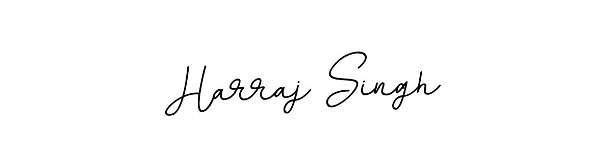 The best way (BallpointsItalic-DORy9) to make a short signature is to pick only two or three words in your name. The name Harraj Singh include a total of six letters. For converting this name. Harraj Singh signature style 11 images and pictures png
