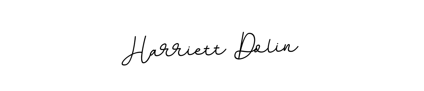 Harriett Dolin stylish signature style. Best Handwritten Sign (BallpointsItalic-DORy9) for my name. Handwritten Signature Collection Ideas for my name Harriett Dolin. Harriett Dolin signature style 11 images and pictures png