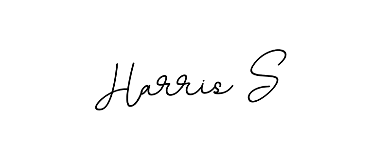 It looks lik you need a new signature style for name Harris S. Design unique handwritten (BallpointsItalic-DORy9) signature with our free signature maker in just a few clicks. Harris S signature style 11 images and pictures png