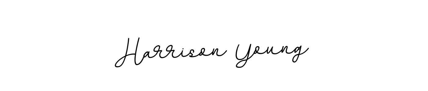 Harrison Young stylish signature style. Best Handwritten Sign (BallpointsItalic-DORy9) for my name. Handwritten Signature Collection Ideas for my name Harrison Young. Harrison Young signature style 11 images and pictures png