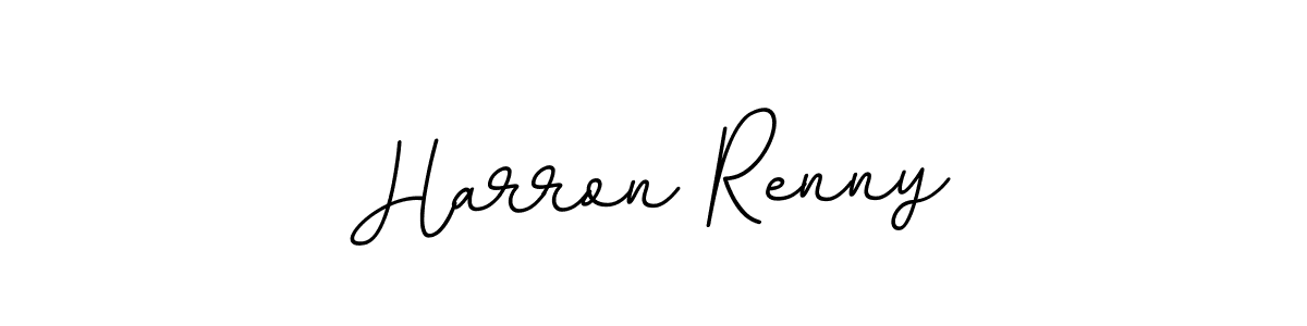 The best way (BallpointsItalic-DORy9) to make a short signature is to pick only two or three words in your name. The name Harron Renny include a total of six letters. For converting this name. Harron Renny signature style 11 images and pictures png