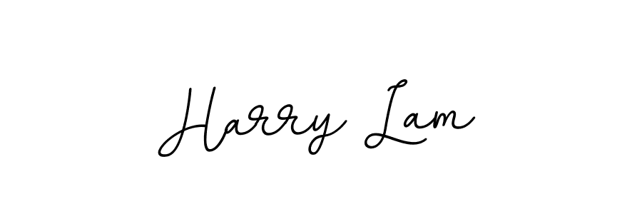 Design your own signature with our free online signature maker. With this signature software, you can create a handwritten (BallpointsItalic-DORy9) signature for name Harry Lam. Harry Lam signature style 11 images and pictures png