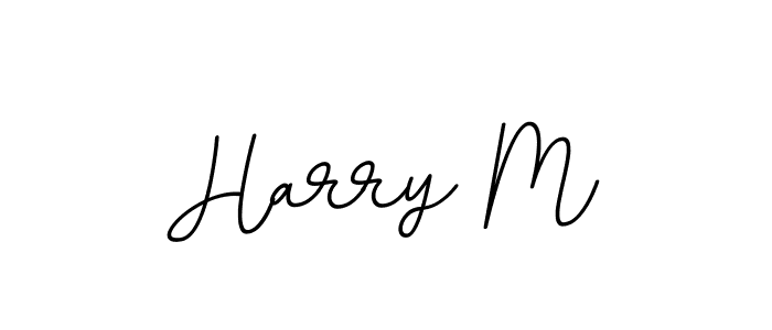 How to make Harry M signature? BallpointsItalic-DORy9 is a professional autograph style. Create handwritten signature for Harry M name. Harry M signature style 11 images and pictures png