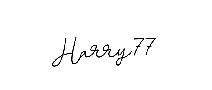 This is the best signature style for the Harry77 name. Also you like these signature font (BallpointsItalic-DORy9). Mix name signature. Harry77 signature style 11 images and pictures png