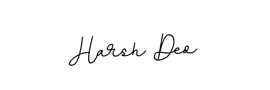 You should practise on your own different ways (BallpointsItalic-DORy9) to write your name (Harsh Deo) in signature. don't let someone else do it for you. Harsh Deo signature style 11 images and pictures png