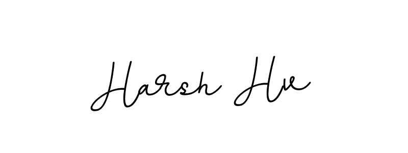 Design your own signature with our free online signature maker. With this signature software, you can create a handwritten (BallpointsItalic-DORy9) signature for name Harsh Hv. Harsh Hv signature style 11 images and pictures png