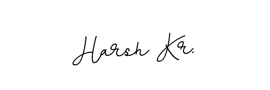 How to make Harsh Kr. signature? BallpointsItalic-DORy9 is a professional autograph style. Create handwritten signature for Harsh Kr. name. Harsh Kr. signature style 11 images and pictures png