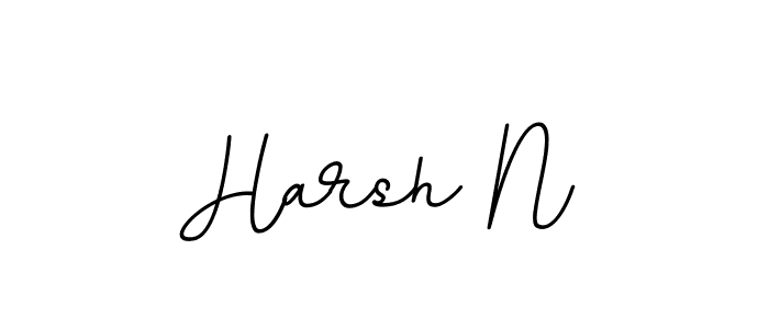 How to Draw Harsh N signature style? BallpointsItalic-DORy9 is a latest design signature styles for name Harsh N. Harsh N signature style 11 images and pictures png