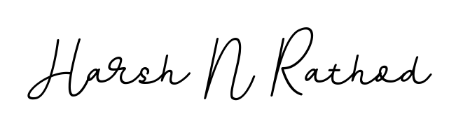 Make a beautiful signature design for name Harsh N Rathod. Use this online signature maker to create a handwritten signature for free. Harsh N Rathod signature style 11 images and pictures png