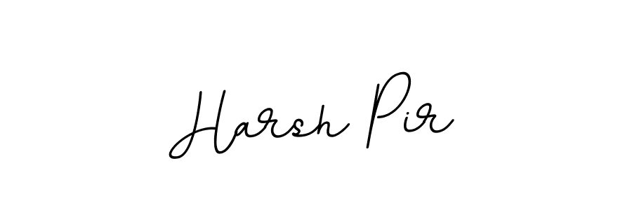 Create a beautiful signature design for name Harsh Pir. With this signature (BallpointsItalic-DORy9) fonts, you can make a handwritten signature for free. Harsh Pir signature style 11 images and pictures png