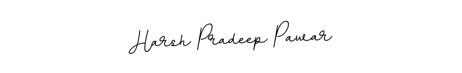 This is the best signature style for the Harsh Pradeep Pawar name. Also you like these signature font (BallpointsItalic-DORy9). Mix name signature. Harsh Pradeep Pawar signature style 11 images and pictures png