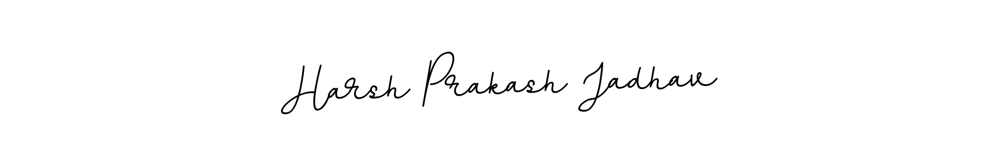 Make a beautiful signature design for name Harsh Prakash Jadhav. With this signature (BallpointsItalic-DORy9) style, you can create a handwritten signature for free. Harsh Prakash Jadhav signature style 11 images and pictures png