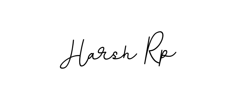 The best way (BallpointsItalic-DORy9) to make a short signature is to pick only two or three words in your name. The name Harsh Rp include a total of six letters. For converting this name. Harsh Rp signature style 11 images and pictures png