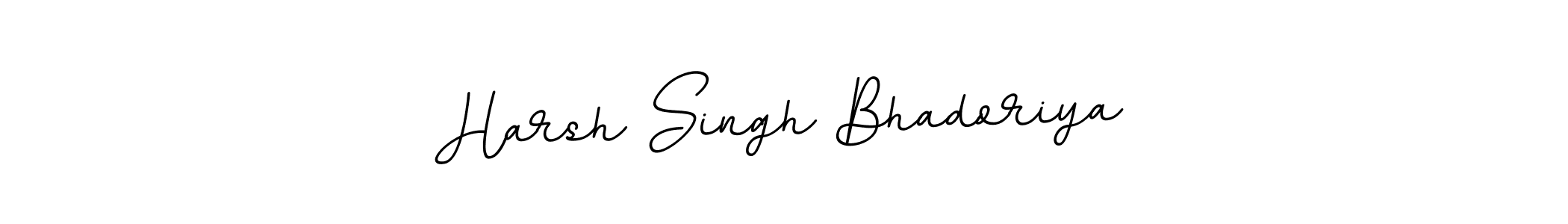 How to make Harsh Singh Bhadoriya name signature. Use BallpointsItalic-DORy9 style for creating short signs online. This is the latest handwritten sign. Harsh Singh Bhadoriya signature style 11 images and pictures png