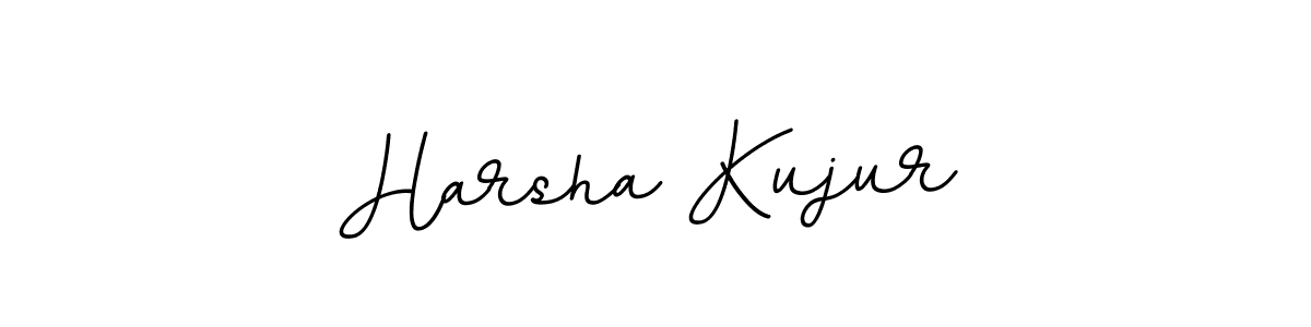 How to make Harsha Kujur name signature. Use BallpointsItalic-DORy9 style for creating short signs online. This is the latest handwritten sign. Harsha Kujur signature style 11 images and pictures png