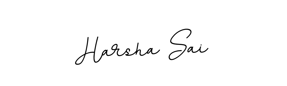 Harsha Sai stylish signature style. Best Handwritten Sign (BallpointsItalic-DORy9) for my name. Handwritten Signature Collection Ideas for my name Harsha Sai. Harsha Sai signature style 11 images and pictures png