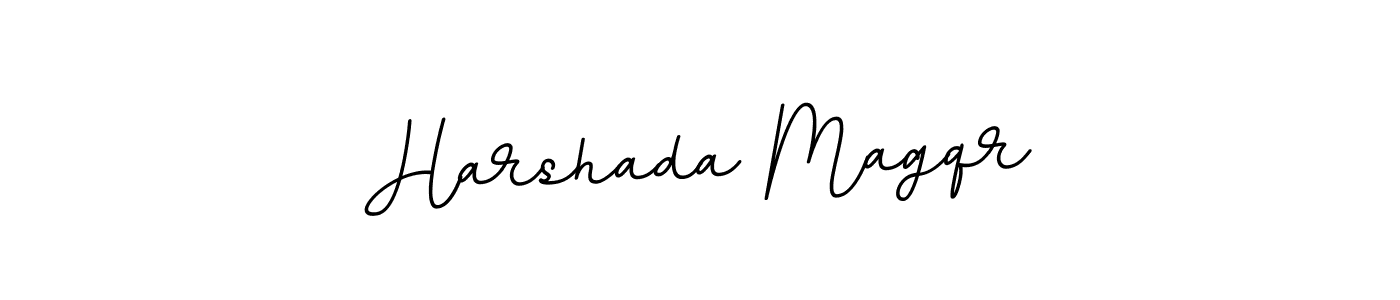 BallpointsItalic-DORy9 is a professional signature style that is perfect for those who want to add a touch of class to their signature. It is also a great choice for those who want to make their signature more unique. Get Harshada Magqr name to fancy signature for free. Harshada Magqr signature style 11 images and pictures png
