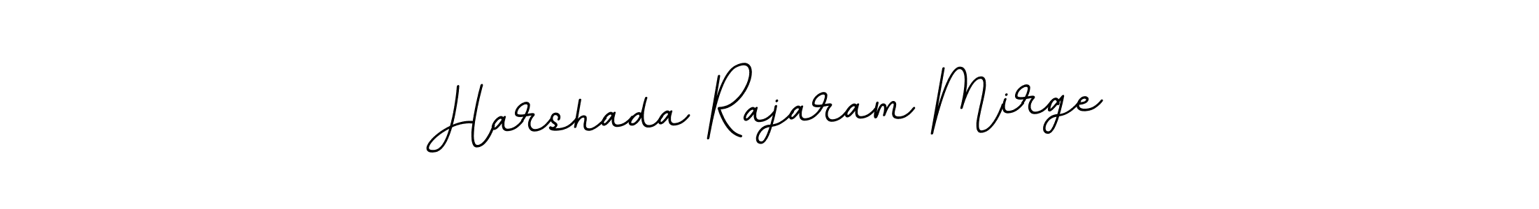 This is the best signature style for the Harshada Rajaram Mirge name. Also you like these signature font (BallpointsItalic-DORy9). Mix name signature. Harshada Rajaram Mirge signature style 11 images and pictures png