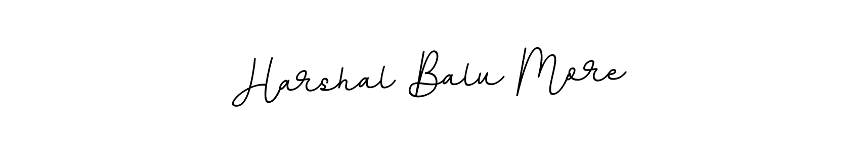 Similarly BallpointsItalic-DORy9 is the best handwritten signature design. Signature creator online .You can use it as an online autograph creator for name Harshal Balu More. Harshal Balu More signature style 11 images and pictures png