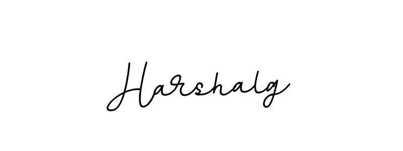 The best way (BallpointsItalic-DORy9) to make a short signature is to pick only two or three words in your name. The name Harshalg include a total of six letters. For converting this name. Harshalg signature style 11 images and pictures png