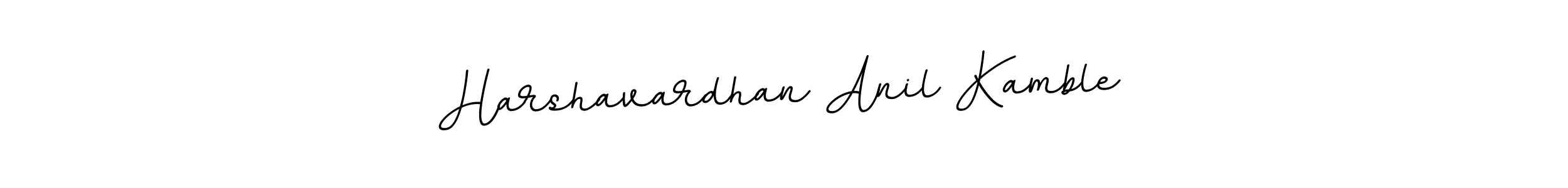 How to make Harshavardhan Anil Kamble signature? BallpointsItalic-DORy9 is a professional autograph style. Create handwritten signature for Harshavardhan Anil Kamble name. Harshavardhan Anil Kamble signature style 11 images and pictures png