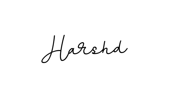 Also we have Harshd name is the best signature style. Create professional handwritten signature collection using BallpointsItalic-DORy9 autograph style. Harshd signature style 11 images and pictures png