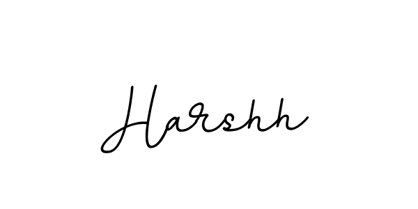 Harshh stylish signature style. Best Handwritten Sign (BallpointsItalic-DORy9) for my name. Handwritten Signature Collection Ideas for my name Harshh. Harshh signature style 11 images and pictures png