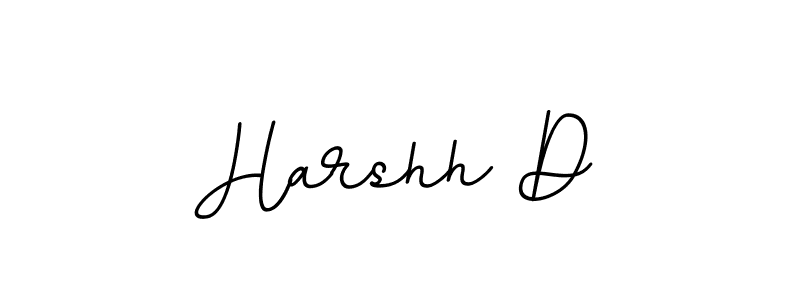 How to make Harshh D signature? BallpointsItalic-DORy9 is a professional autograph style. Create handwritten signature for Harshh D name. Harshh D signature style 11 images and pictures png