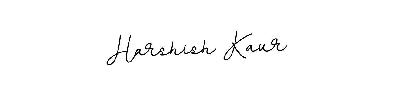 if you are searching for the best signature style for your name Harshish Kaur. so please give up your signature search. here we have designed multiple signature styles  using BallpointsItalic-DORy9. Harshish Kaur signature style 11 images and pictures png