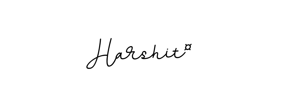 Also You can easily find your signature by using the search form. We will create Harshit¤ name handwritten signature images for you free of cost using BallpointsItalic-DORy9 sign style. Harshit¤ signature style 11 images and pictures png