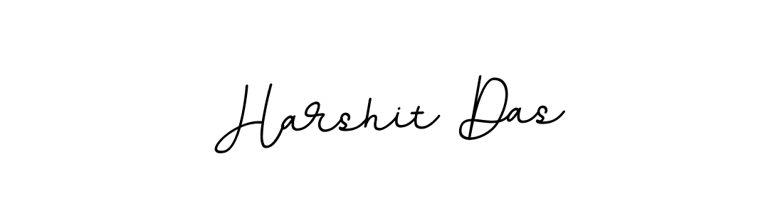 How to make Harshit Das name signature. Use BallpointsItalic-DORy9 style for creating short signs online. This is the latest handwritten sign. Harshit Das signature style 11 images and pictures png