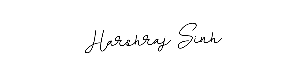 Use a signature maker to create a handwritten signature online. With this signature software, you can design (BallpointsItalic-DORy9) your own signature for name Harshraj Sinh. Harshraj Sinh signature style 11 images and pictures png