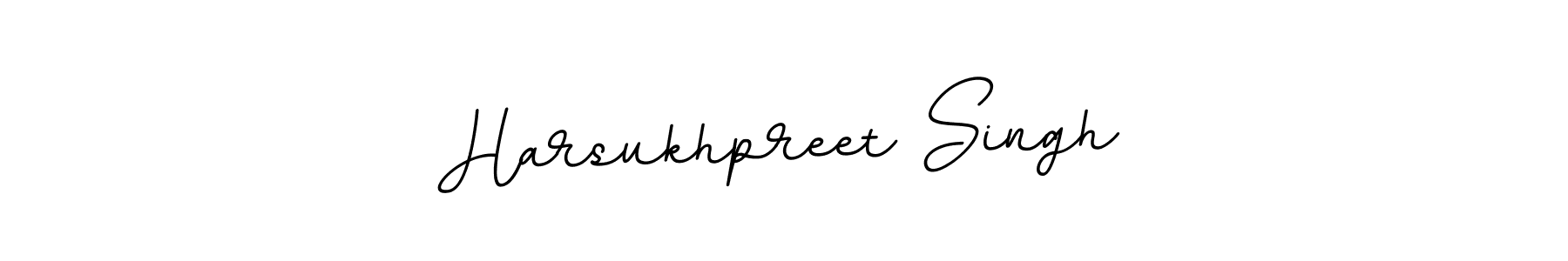 Use a signature maker to create a handwritten signature online. With this signature software, you can design (BallpointsItalic-DORy9) your own signature for name Harsukhpreet Singh. Harsukhpreet Singh signature style 11 images and pictures png