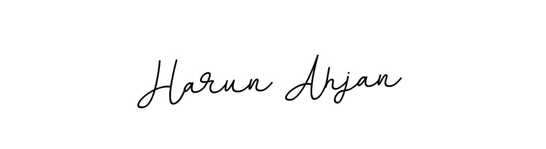 Also we have Harun Ahjan name is the best signature style. Create professional handwritten signature collection using BallpointsItalic-DORy9 autograph style. Harun Ahjan signature style 11 images and pictures png