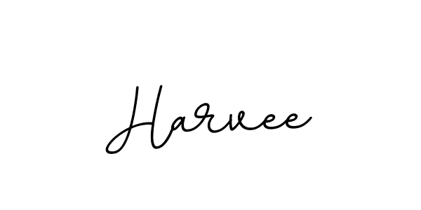 Make a beautiful signature design for name Harvee. With this signature (BallpointsItalic-DORy9) style, you can create a handwritten signature for free. Harvee signature style 11 images and pictures png