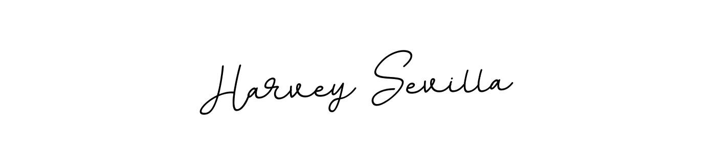 It looks lik you need a new signature style for name Harvey Sevilla. Design unique handwritten (BallpointsItalic-DORy9) signature with our free signature maker in just a few clicks. Harvey Sevilla signature style 11 images and pictures png