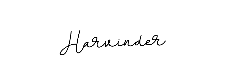 Use a signature maker to create a handwritten signature online. With this signature software, you can design (BallpointsItalic-DORy9) your own signature for name Harvinder. Harvinder signature style 11 images and pictures png