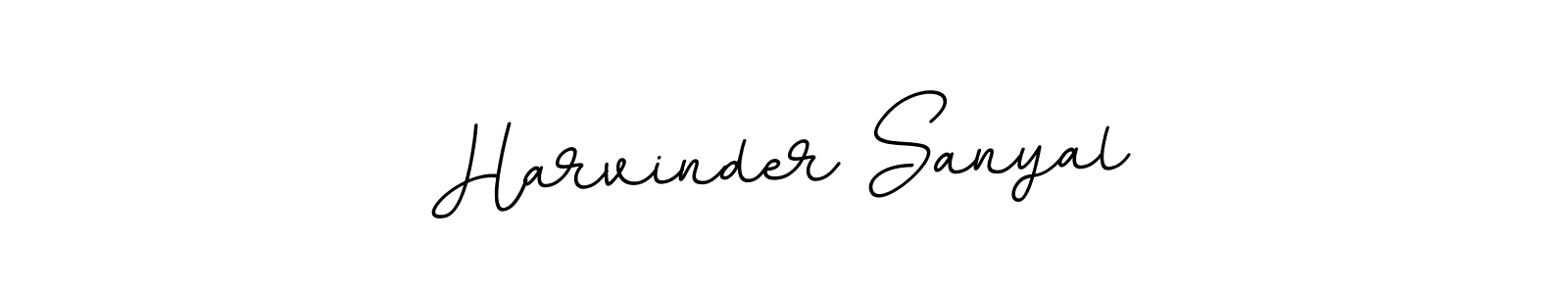 It looks lik you need a new signature style for name Harvinder Sanyal. Design unique handwritten (BallpointsItalic-DORy9) signature with our free signature maker in just a few clicks. Harvinder Sanyal signature style 11 images and pictures png