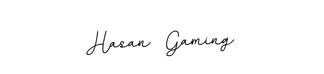 Also You can easily find your signature by using the search form. We will create Hasan  Gaming name handwritten signature images for you free of cost using BallpointsItalic-DORy9 sign style. Hasan  Gaming signature style 11 images and pictures png