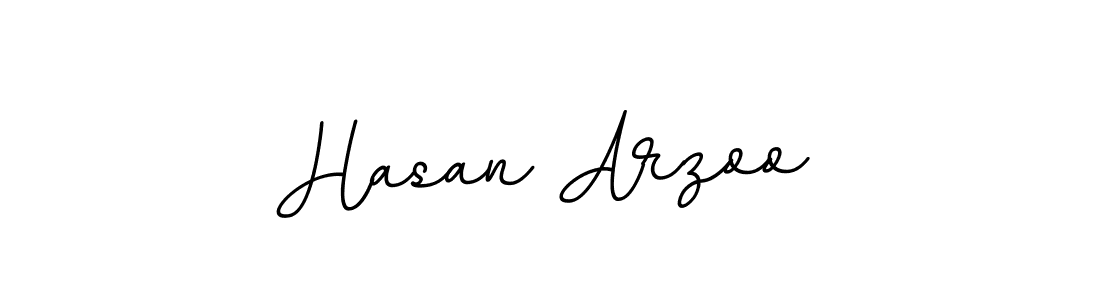 Design your own signature with our free online signature maker. With this signature software, you can create a handwritten (BallpointsItalic-DORy9) signature for name Hasan Arzoo. Hasan Arzoo signature style 11 images and pictures png