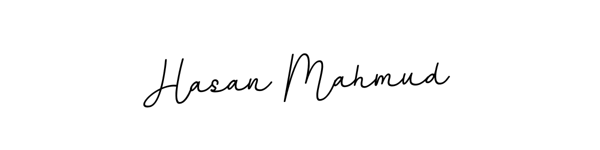 How to make Hasan Mahmud name signature. Use BallpointsItalic-DORy9 style for creating short signs online. This is the latest handwritten sign. Hasan Mahmud signature style 11 images and pictures png