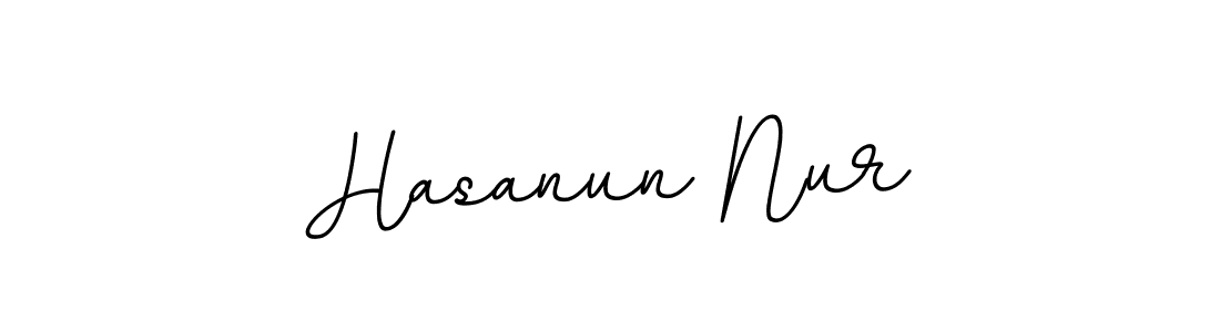 Make a beautiful signature design for name Hasanun Nur. Use this online signature maker to create a handwritten signature for free. Hasanun Nur signature style 11 images and pictures png