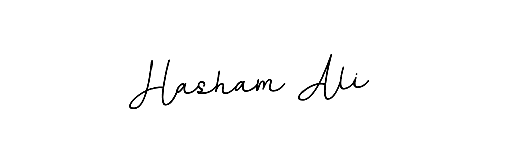 This is the best signature style for the Hasham Ali name. Also you like these signature font (BallpointsItalic-DORy9). Mix name signature. Hasham Ali signature style 11 images and pictures png