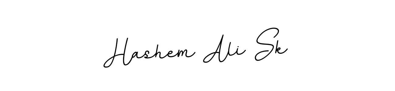 Use a signature maker to create a handwritten signature online. With this signature software, you can design (BallpointsItalic-DORy9) your own signature for name Hashem Ali Sk. Hashem Ali Sk signature style 11 images and pictures png