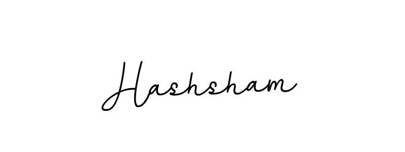 How to make Hashsham name signature. Use BallpointsItalic-DORy9 style for creating short signs online. This is the latest handwritten sign. Hashsham signature style 11 images and pictures png