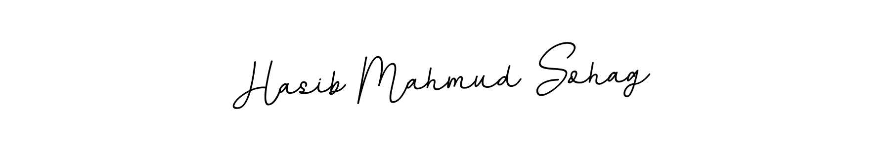 Use a signature maker to create a handwritten signature online. With this signature software, you can design (BallpointsItalic-DORy9) your own signature for name Hasib Mahmud Sohag. Hasib Mahmud Sohag signature style 11 images and pictures png