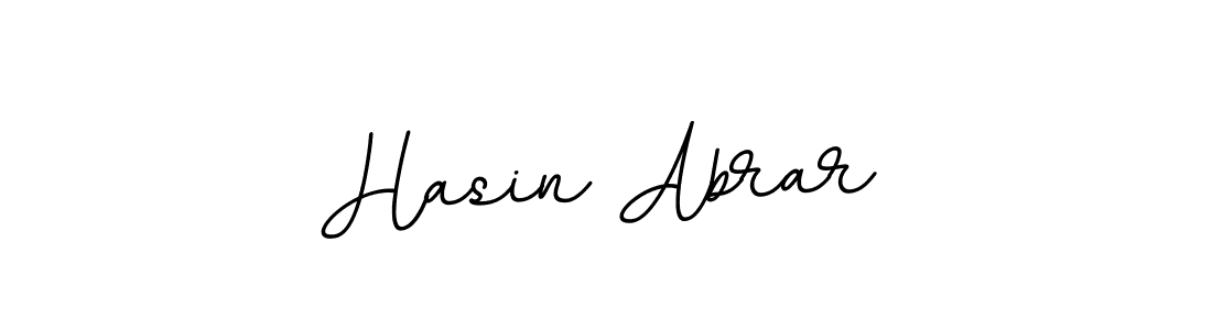 The best way (BallpointsItalic-DORy9) to make a short signature is to pick only two or three words in your name. The name Hasin Abrar include a total of six letters. For converting this name. Hasin Abrar signature style 11 images and pictures png