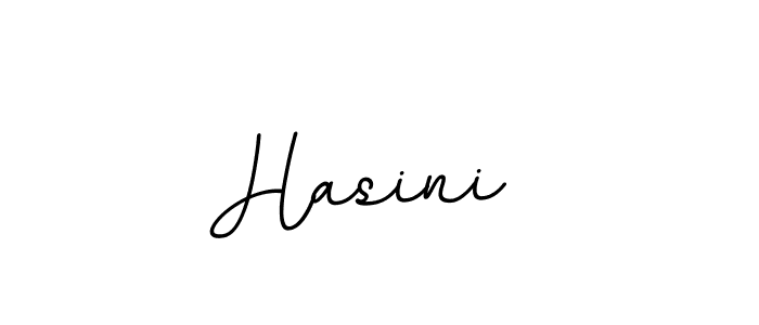 Design your own signature with our free online signature maker. With this signature software, you can create a handwritten (BallpointsItalic-DORy9) signature for name Hasini . Hasini  signature style 11 images and pictures png